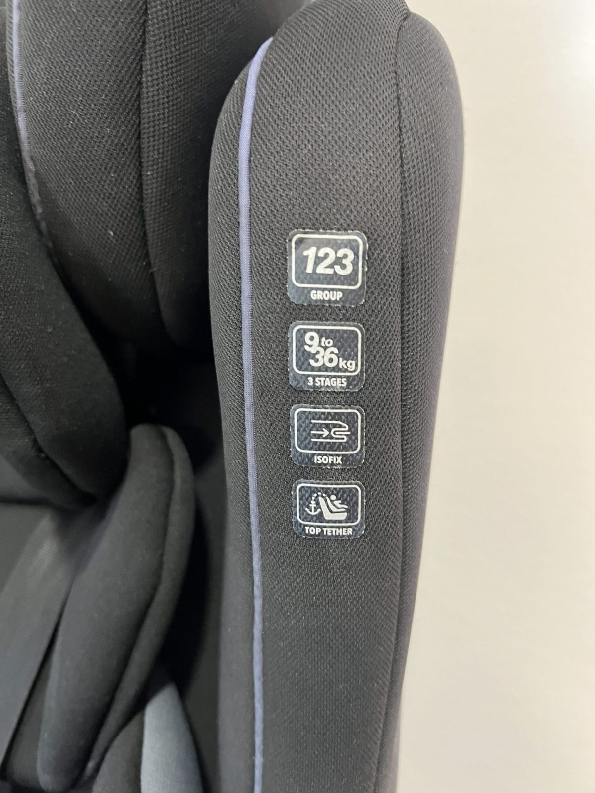 Bílstóll nr. 4 - ISOFIX, fyrir 9-36 kg - Image 3